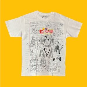 Seven deadly sins graphic tshirt!